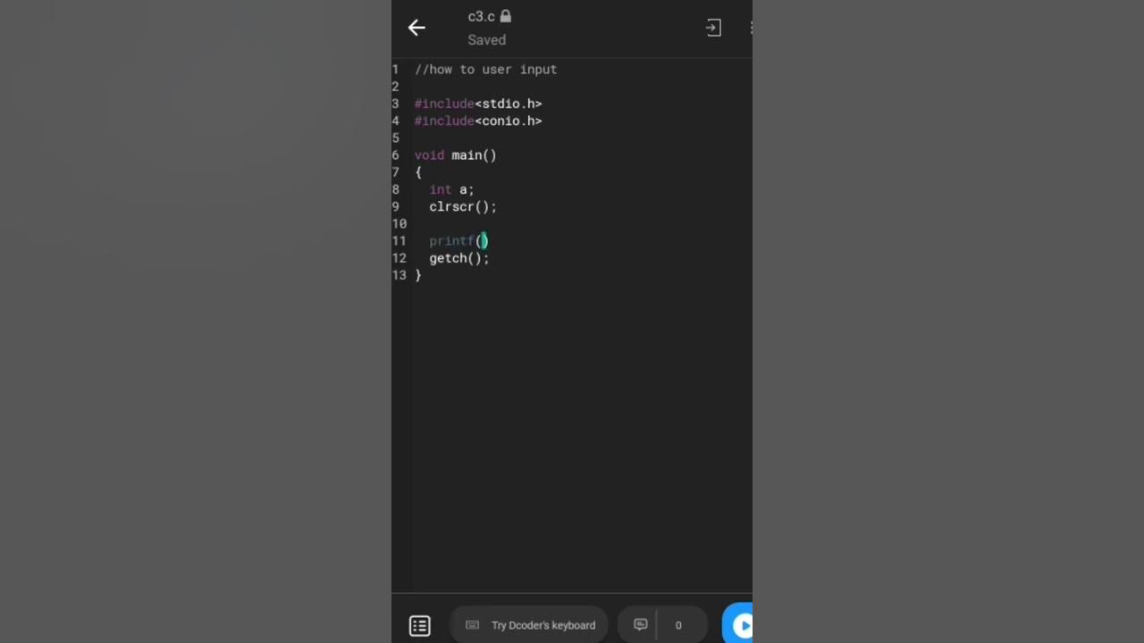 How To Take User Input In C Programming c 3 YouTube how-to-take-user-input-in-c-programming-c-3-youtube