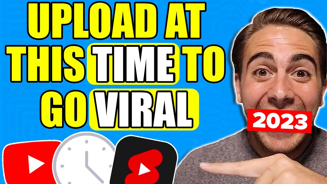 Post At THIS TIME To GO VIRAL on YouTube in 2023 (not what you think