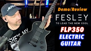 Fesley FLP350 Electric Guitar Demo and Review - MADE IN THE CORTEC FENDER FACTORY