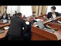 Депутаты обсуждают Адахана Мадумарова - давать ли согласие Генпрокуратуре