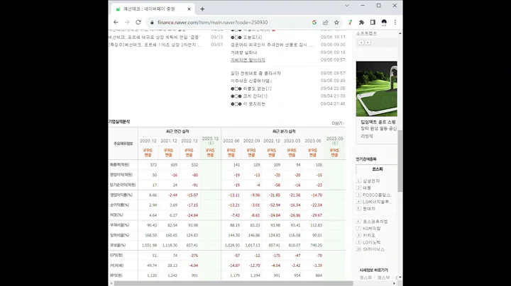 250930예선테크 주가 전망 및 차트 분석
