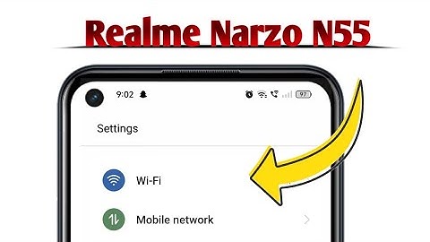 WiFi Not Working on Realme Narzo N55 Problem Solved