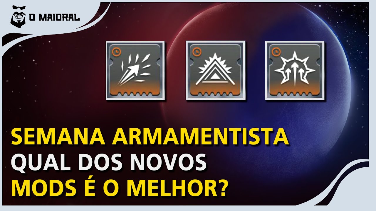 DESTINY 2 - Semana Armamentista - Qual dos novos mods é o melhor?