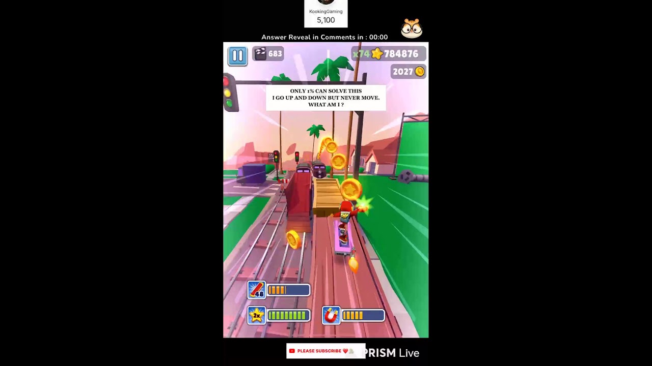 SUBWAY SURFER New World Record...| SUBWAY SURFER LIVE | 😱