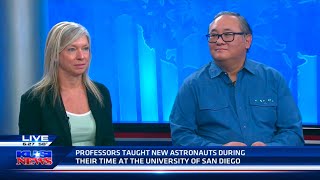 KUSI News - Professors Taught New Astronauts During Time at the University of San Diego