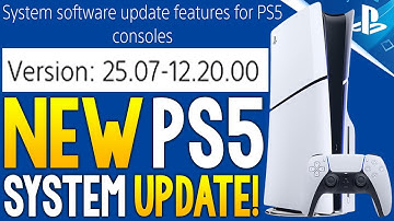 NEW PS5 System UPDATE - New FEATURES, Huge New FREE Game Update + More PlayStation News and Updates!