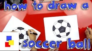 How To Draw A Soccer Ball image