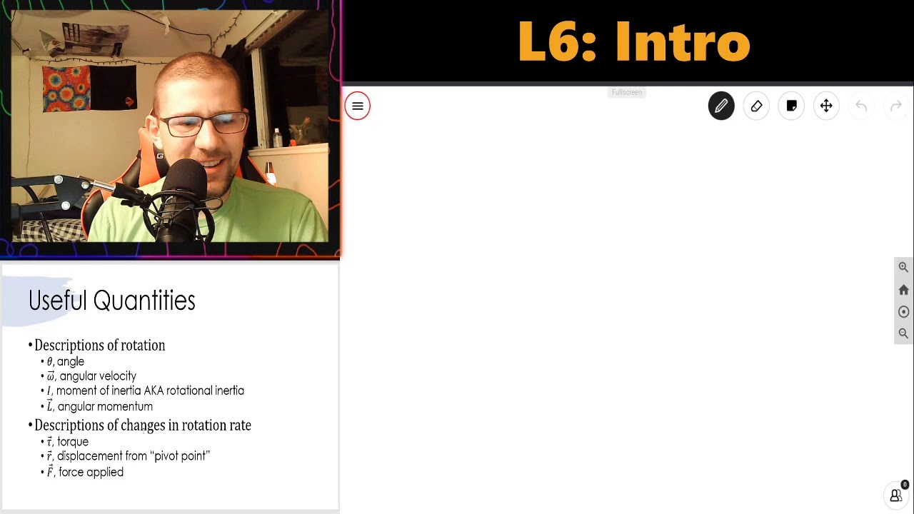 Intro: Lecture 6, Classical Mechanics, Part 2