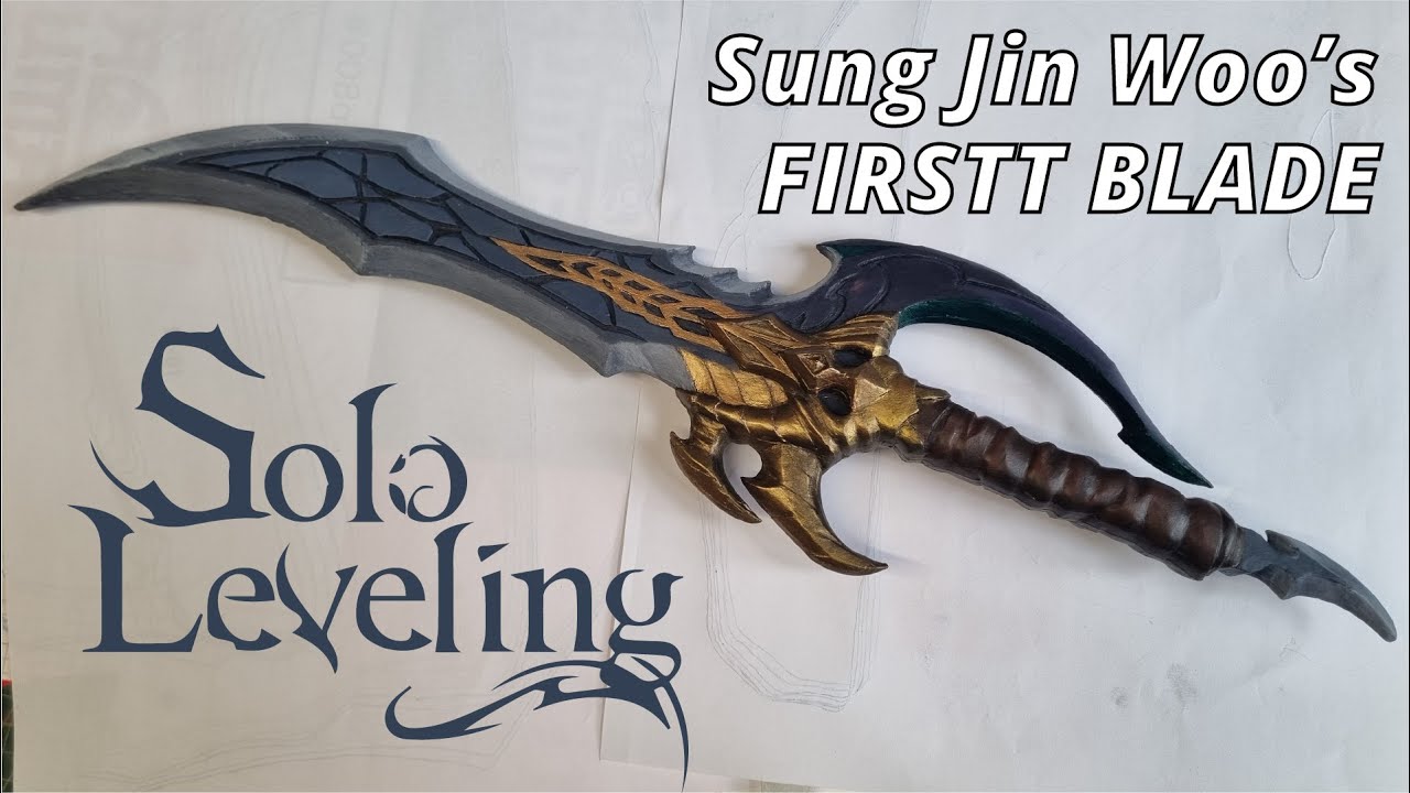 Hand-Painting Kasaka Fang | Sung Jin-Woo’s Blade from Solo Leveling (DIY Formex Model) | Recycle