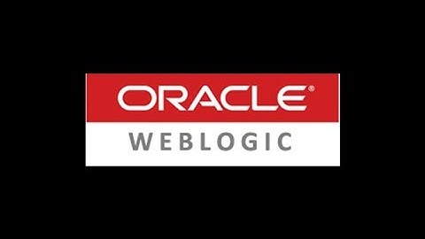 Configure Oracle Weblogic Server on Windows