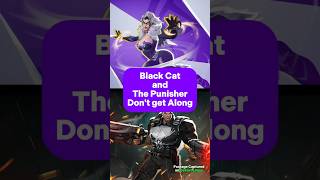 Black Cat and The Punisher dont get along!