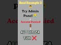 🔐 Authentication vs Authorization 😳 | Explained in 60 Seconds