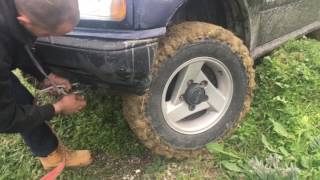 Hdj80 en barro vs Vitara parte 3