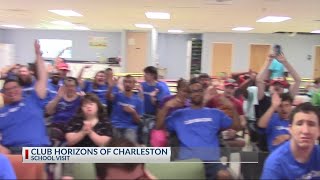 Rob Fowler visits Club Horizon of Charleston for Weather 101