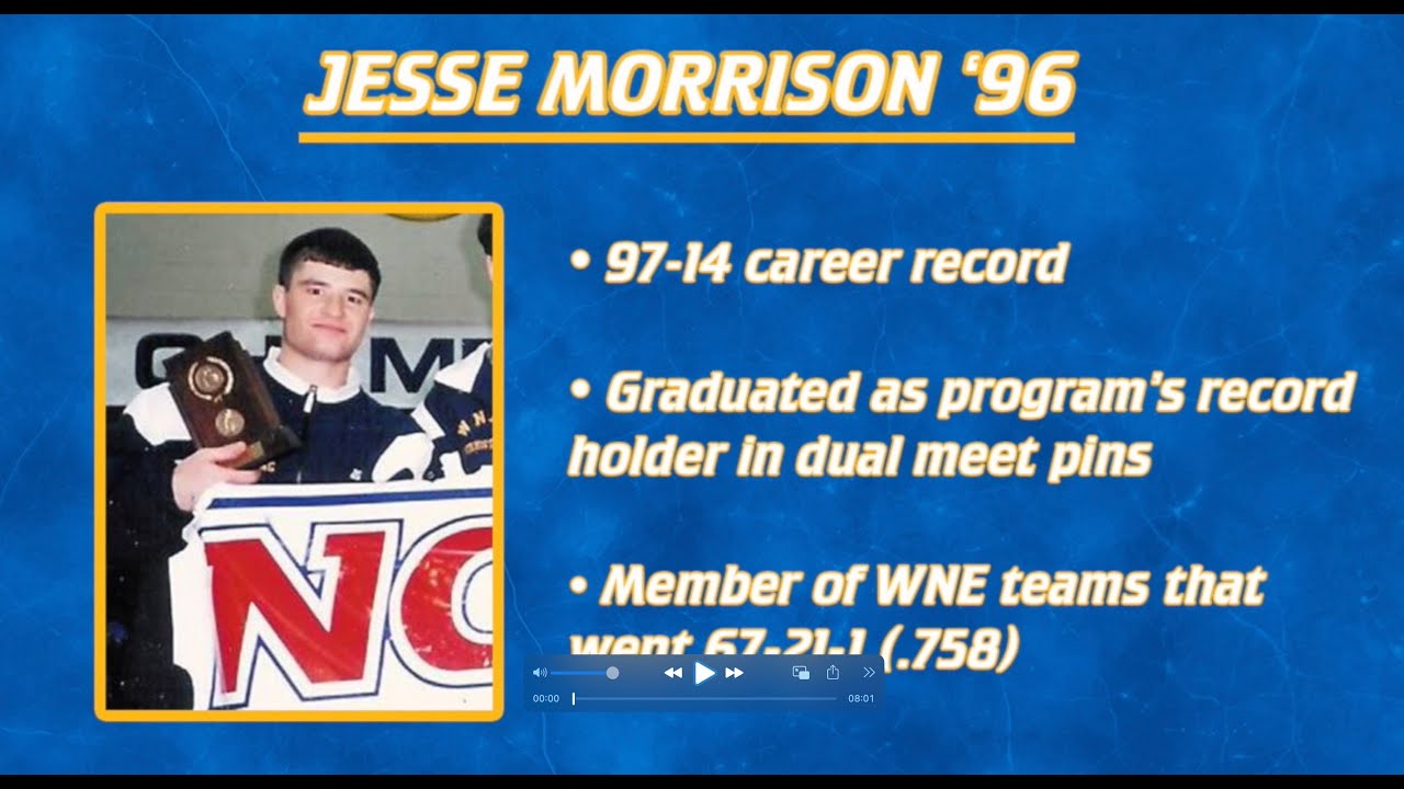 2019 Downes Athletic Hall of Fame Induction Video Jesse Morrison YouTube
