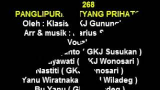 Video thumbnail of "KPJ 268 PANGLIPURING TYANG PRIHATOS kidung panglipuran oleh Klasis GKJ Gunungkidul"