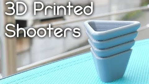 DIY - 3D Printed Shot Glasses (Failure & Success !)