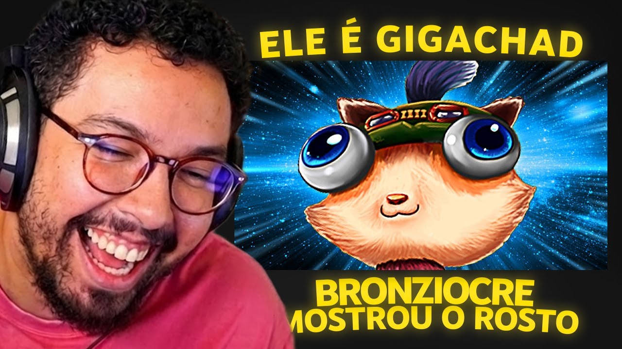 yetz reagindo ao unboxing do rosto do bronziocre