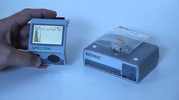 Identification of Cs137 with "Spectra" MKS-11GN
