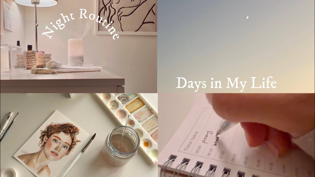 Healthy meals 。Painting 。Night routine and Oral health (Eng) 。 رسم。طبخ وجبات صحية。 روتين مسائي