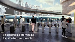 Unsigned Studio: Visualisation & storytelling for infrastructure projects | Aurecon screenshot 1