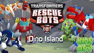 Transformers Rescue Bots Dino Island Playdate Digital - Best App For Kids