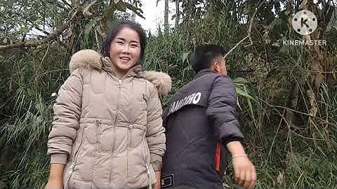 Mus tsev yuav ob pos zaub paj mus noj thiab noj qhuab ci rau wb ib niam txiv noj