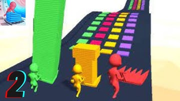 Stack Colors - GamePlay Walkthough Part 2 | Level 13-21