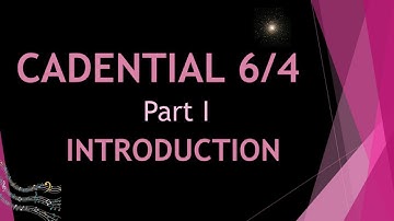 THE CADENTIAL 6/4 PROBLEM - LESSON 1 - 2nd Inversion Triads  - Voice leading/Part Writing