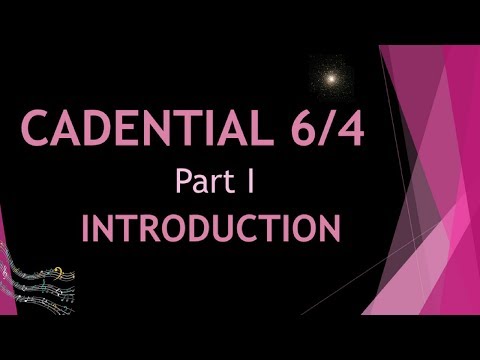 THE CADENTIAL 6/4 PROBLEM - LESSON 1 - 2nd Inversion Triads  - Voice leading/Part Writing
