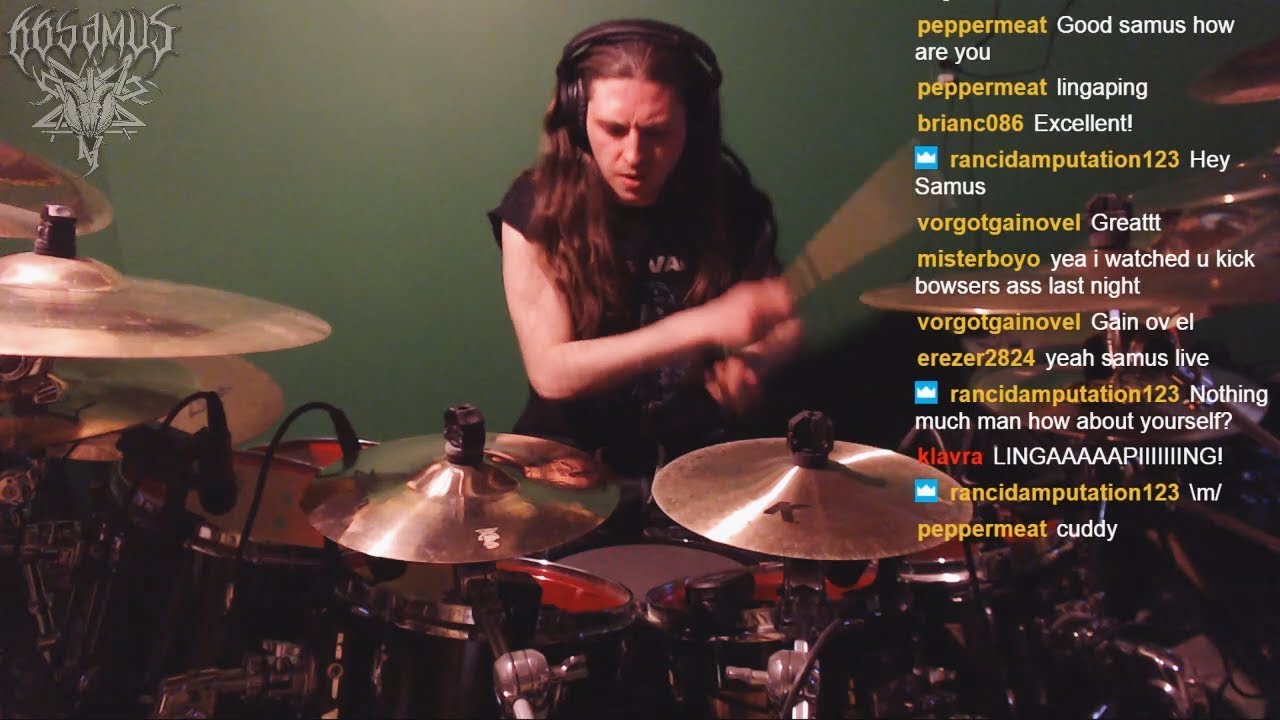 double bass drumming history Rhapsody - 