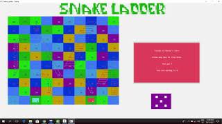 C++ Console Game: Snake Ladder
