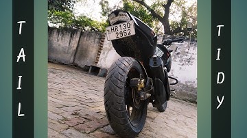 Tail Tidy Modification In Rs. 30 || TVS Apache 160 4v Bs6