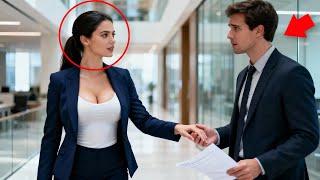 Single Dad Was Leaving The Interview - But She Reached For His Hand And Said, “Don't Go”