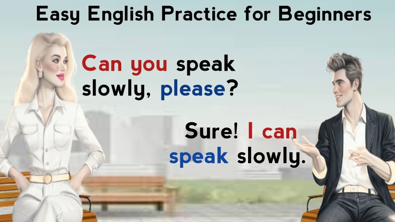Learn English Speaking - Common Questions and Answers | English Conversation Practice for beginners