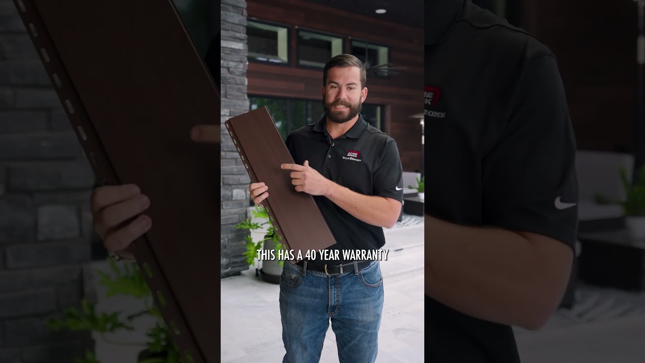 🤯 Unbelievable! This isn't wood... it's steel siding!