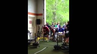 Todd - rope/sled pull and prowler push
