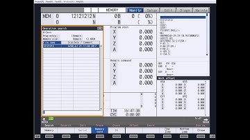 Mitsubishi Electric CNC Quick Tips: M8 Series G-code Program Search