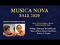 Musica nova fall 2020 student soloists on program i