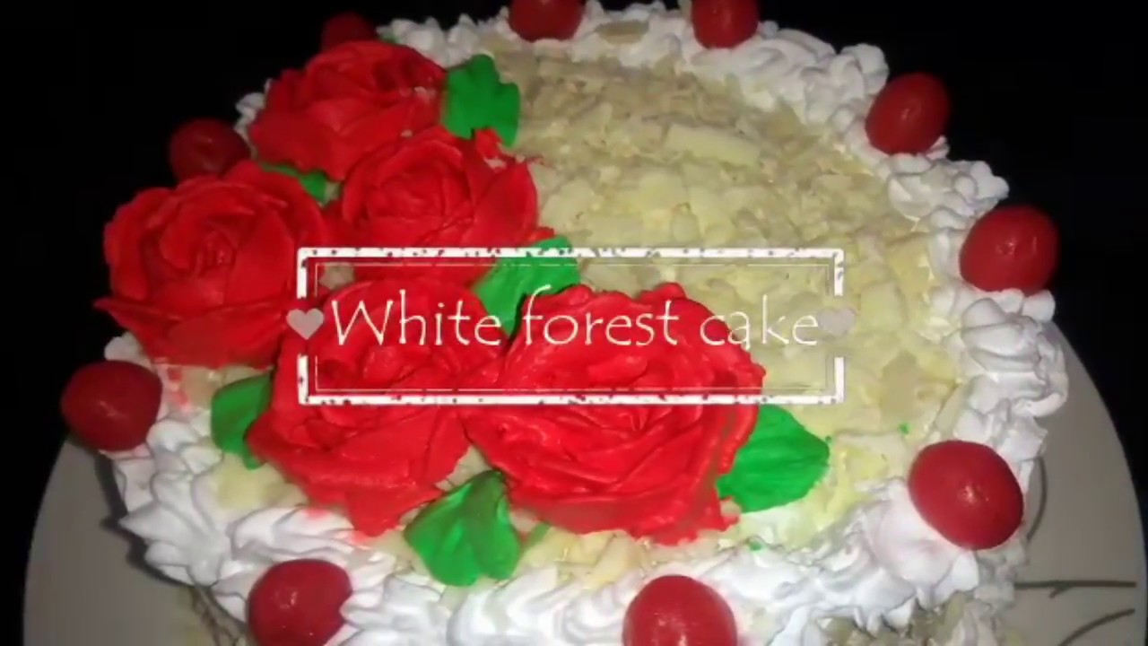White Forest Cake | Delicious Cake Recipe  | BBG Food Corner