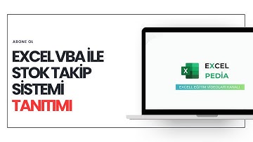 Excel VBA Stok Takip Sistemi - TANITIM