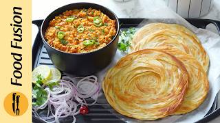 Layered Paratha with Anda Qeema Ramadan Special Recipe by Food Fusion