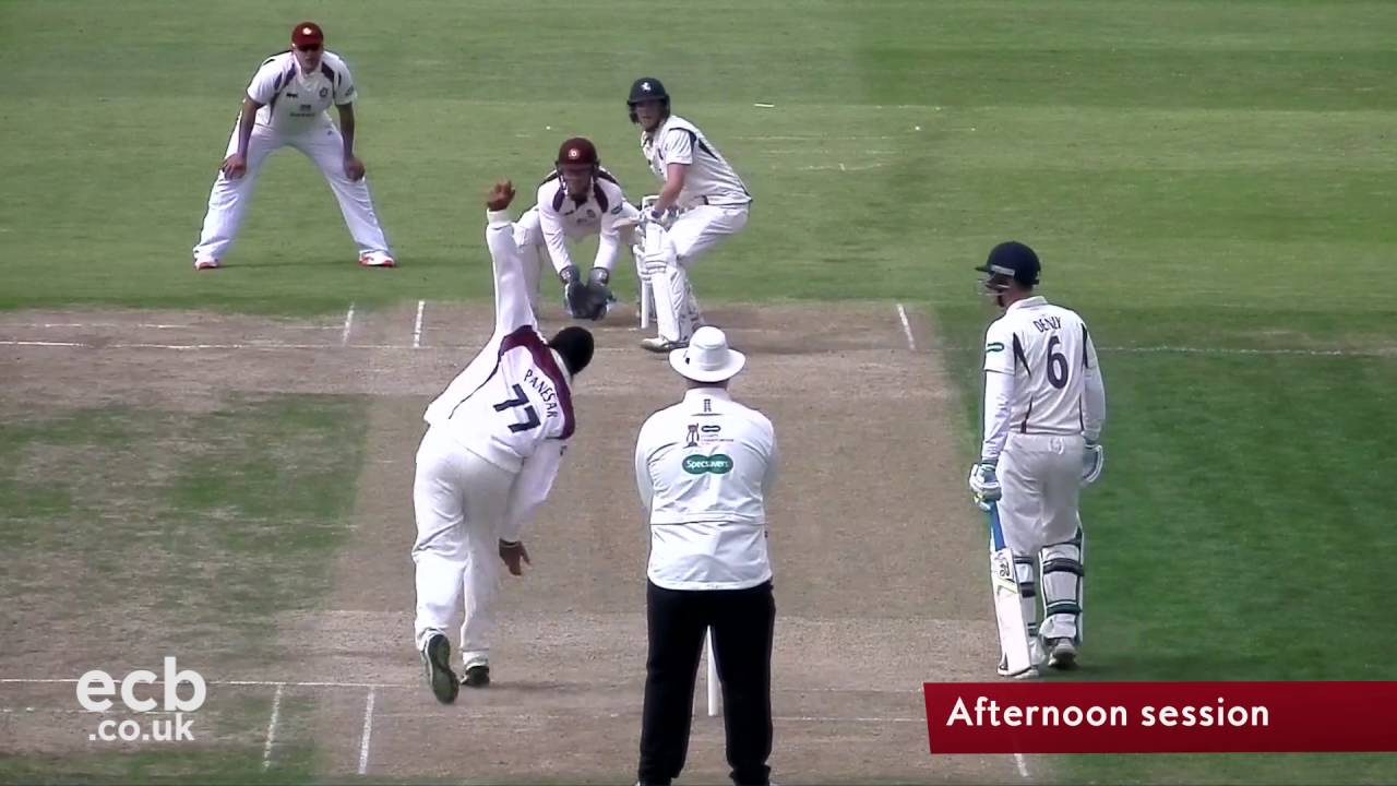 Denly hits century on Panesar's return - Day 1