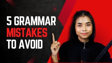 ❌ 5 of the Most Common English Grammar Mistakes You