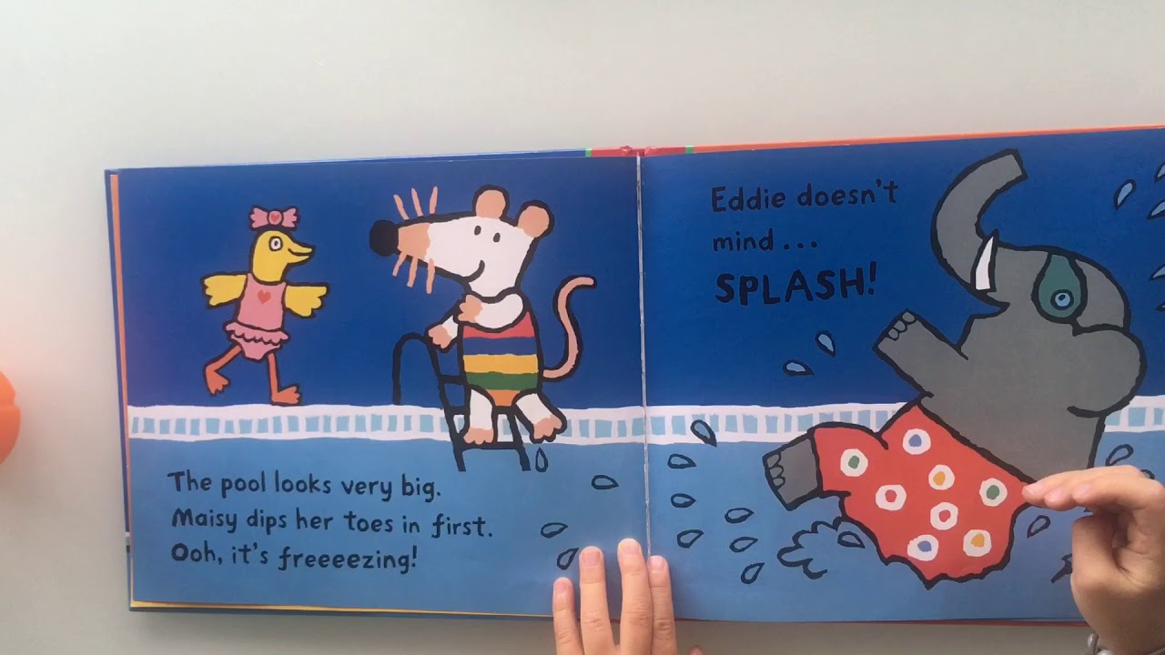 Maisy Learns to Swim-Children Book Read Aloud by 3.5 years old