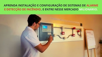 Como instalar sistemas de alarme e detecção de incêndio em 3 módulos