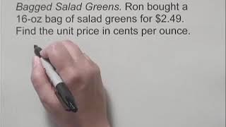 Bittinger Prealgebra Chapter Test Prep: Ch. 7 Ex. 8