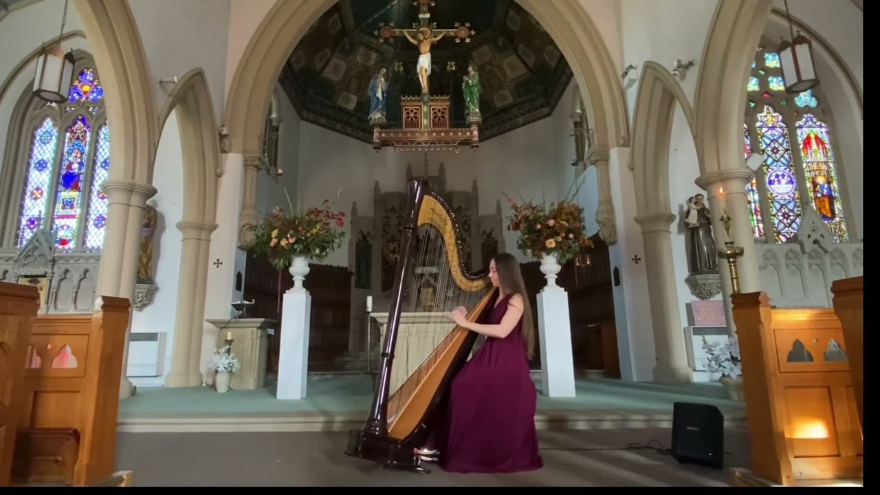 Wedding Harp - Pachelbel’s Canon #weddingharpist  #pachelbelcanon