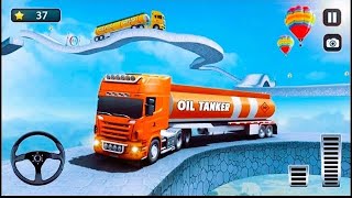 impossible truck driving simulator #2 game | oil tanker truck driving games android gameplay !! screenshot 3