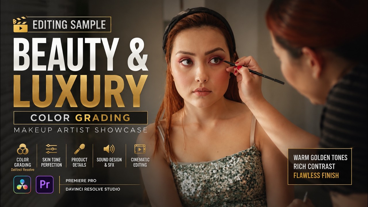 Beauty & Luxury — Color Grading & Editing — (PRIVATE PORTFOLIO)